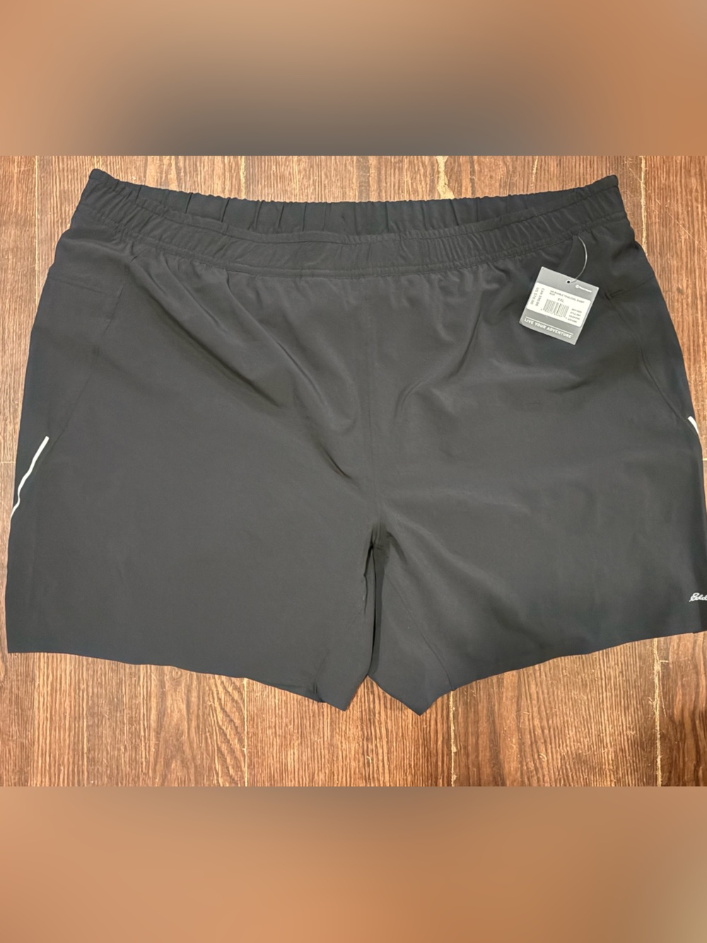 Eddie Bauer Men's Ramble Trailcool Shorts Black 2XL NWT